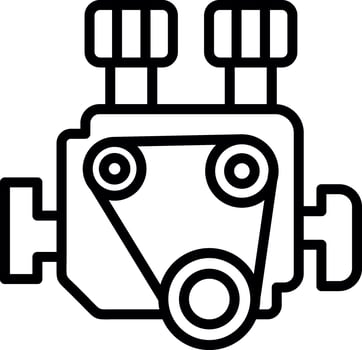 Engines Vector Icon Design