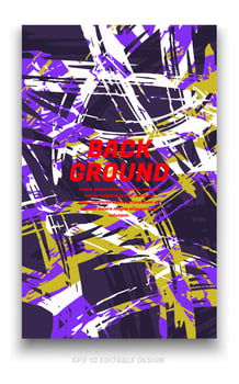 Abstract grunge background cover design with brush strokes concept. Design element for posters, magazines, book covers, brochure template, flyer, presentation. vector