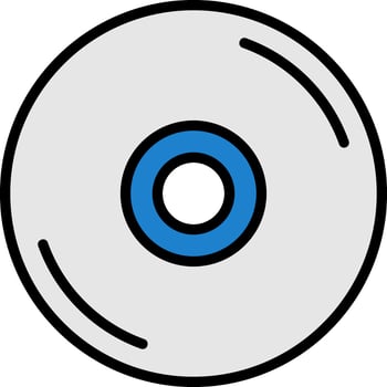 CD Vector Icon Design