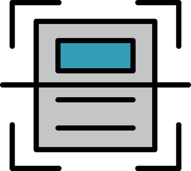 Scanner Vector Icon Design