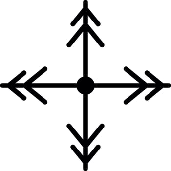Snow Vector Icon Design