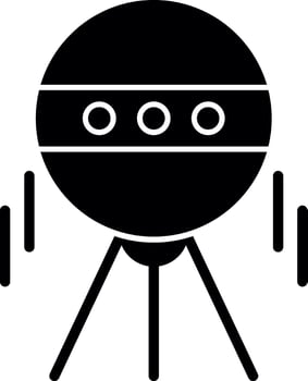Sputnik Vector Icon Design