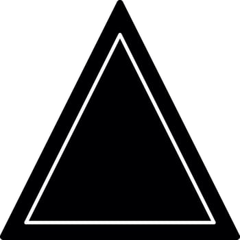 Triangle Vector Icon Design