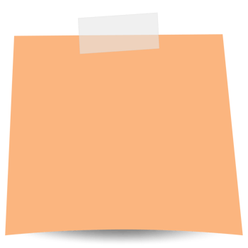 Square sticky paper note reminders. Office memo label stationery. png
