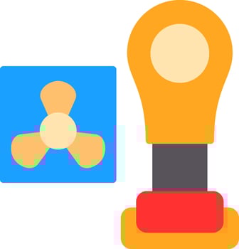 Car Accessories Vector Icon Design