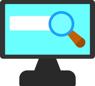 Search Vector Icon Design