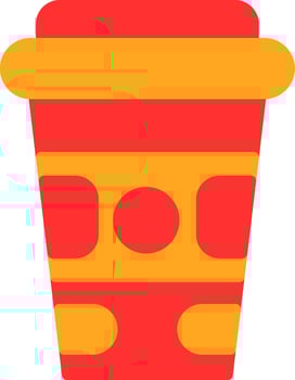 Paper cup Vector Icon Design