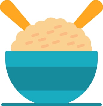 Aromatic rice Vector Icon Design