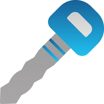 Car key Vector Icon Design