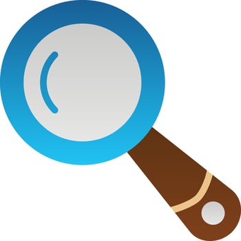Loupe Vector Icon Design