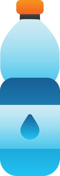 Plastic bottles Vector Icon Design
