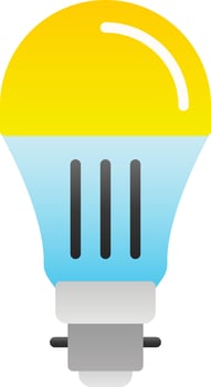 Light bulb Vector Icon Design
