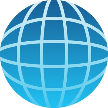 World globe Vector Icon Design