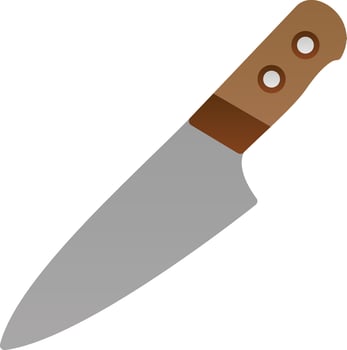 Knife Vector Icon Design