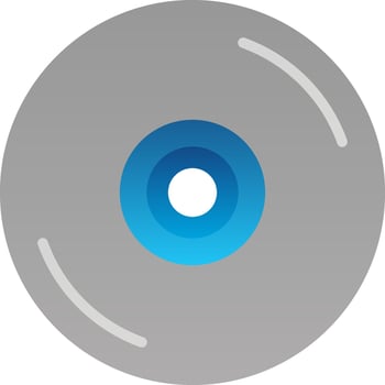 CD Vector Icon Design