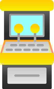Arcade machine Vector Icon Design