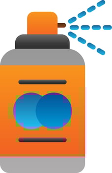 Spray paint Vector Icon Design