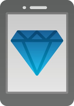Mobile Vector Icon Design