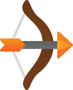 Archer Vector Icon Design