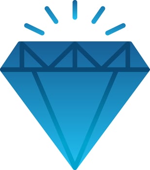 Diamond Vector Icon Design