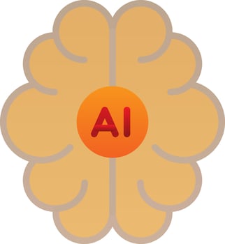 Brain Vector Icon Design