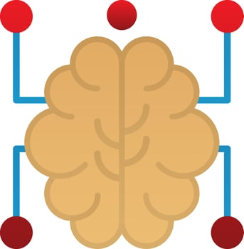 Mind control Vector Icon Design