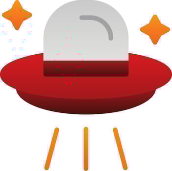 Ufo Vector Icon Design