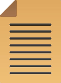 Document Vector Icon Design