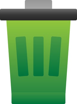 Bin Vector Icon Design