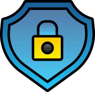 Anti theft Vector Icon Design