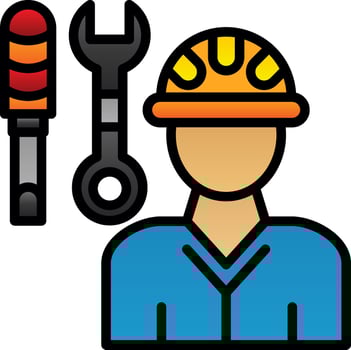 Mechanic Vector Icon Design