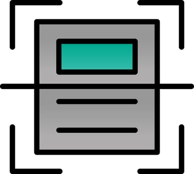 Scanner Vector Icon Design