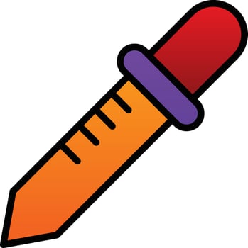 Color picker Vector Icon Design