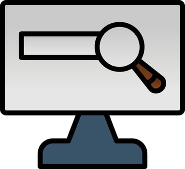 Search Vector Icon Design