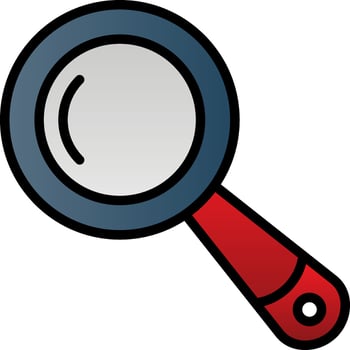 Loupe Vector Icon Design