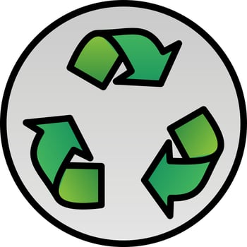 Recycle Vector Icon Design