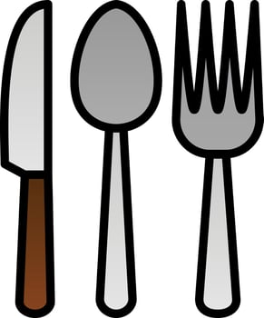 Cutlery Vector Icon Design