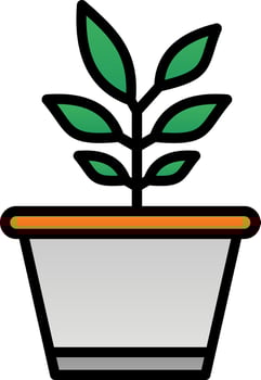 Plant Vector Icon Design