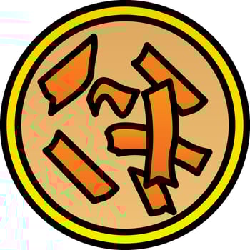 Sen yai Vector Icon Design