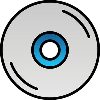 CD Vector Icon Design