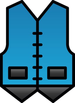Vest Vector Icon Design
