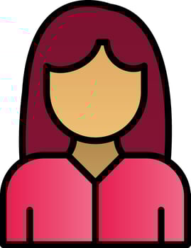 Woman Vector Icon Design