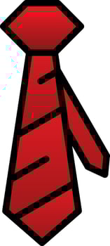 Tie Vector Icon Design