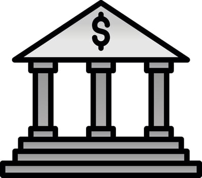 Bank Vector Icon Design