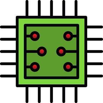 Chip Vector Icon Design