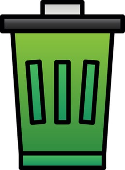 Bin Vector Icon Design