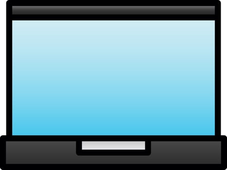 Laptop Vector Icon Design