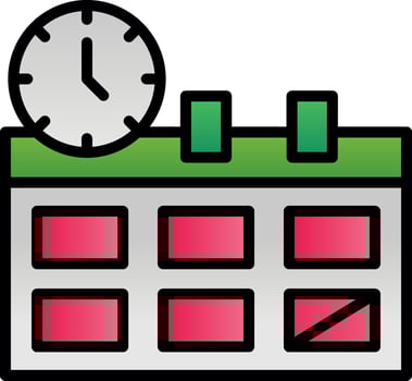 Schedule Vector Icon Design