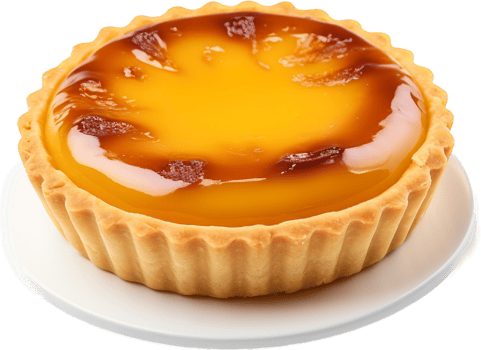 Egg tart with . png