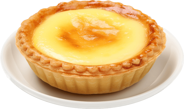Egg tart with . png
